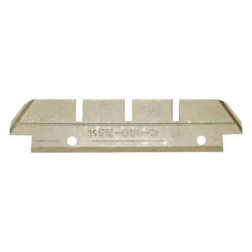 [C-100-B5-SC] Series C & P Contact Shoe with Self Cleaning Inserts - 5" L X 1/4" W