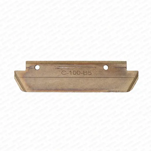 [C-100-B5-P] Series C and P Contact Shoe - 5" Long X 1/4" Wide  (Package of 12)